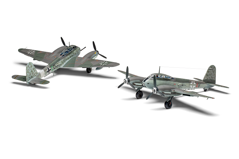 Bilder des neuen Bausatzes Me 410 von Airfix